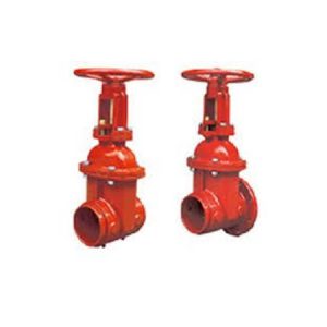 Model STO 135138 Rising Stem Groove Joint Ends Resilient Wedge Gate Valve